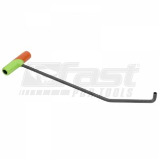 Hail Rod  60cm x 11mm  Double Bend with Threaded Tip