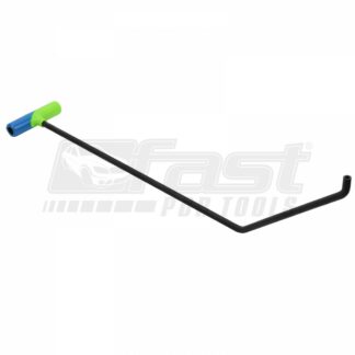 Threaded Fender Rod for Bumper  Double Bend  90 cm x 12.7 mm