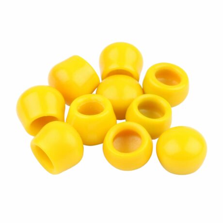 Kit 10 capas de ponteira amarela