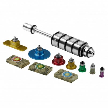 Kit Cola Fria - Slide Hammer Magnética Cola Fria, Suction cups de Aluminium e Colas