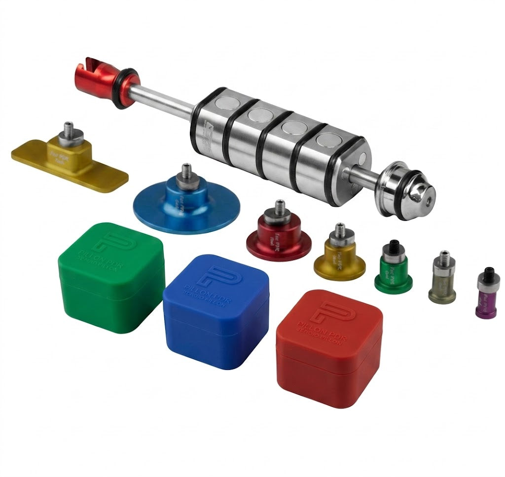 Kit Cola Fria - Slide Hammer Magnética Cola Fria, Suction cups de Aluminium e Colas