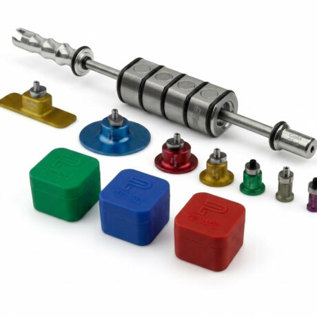 Kit Cola Fria - Slide Hammer Magnética, Suction cups de Aluminium e Colas