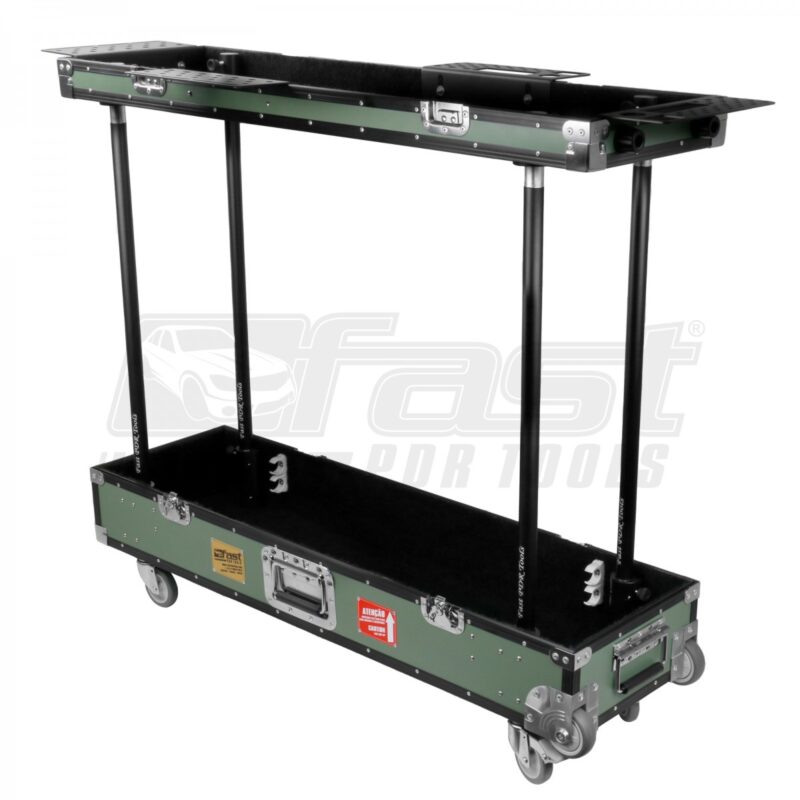 Tool Case And Cart Standard Green Black Finish