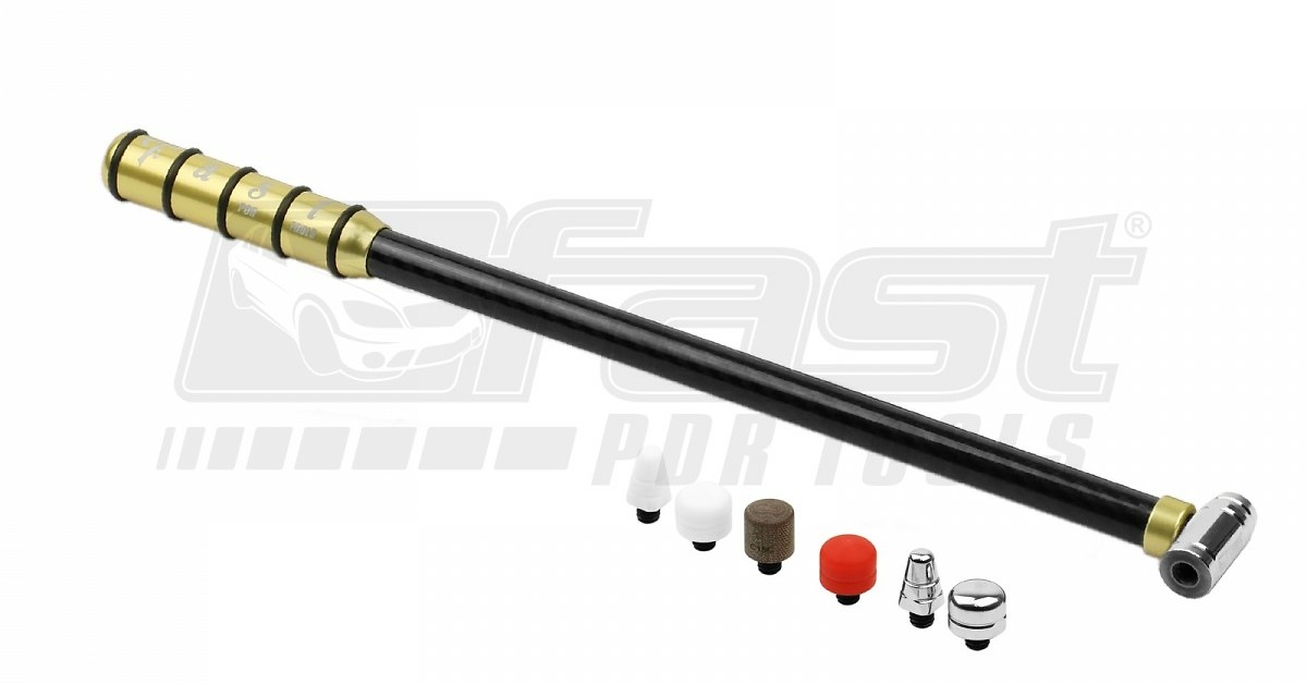 Carbon fiber extendable blending hammer set and tips Brazil PDR Tools