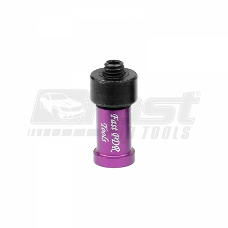 Aluminum suction cup for cold glue  12mm  Lilac