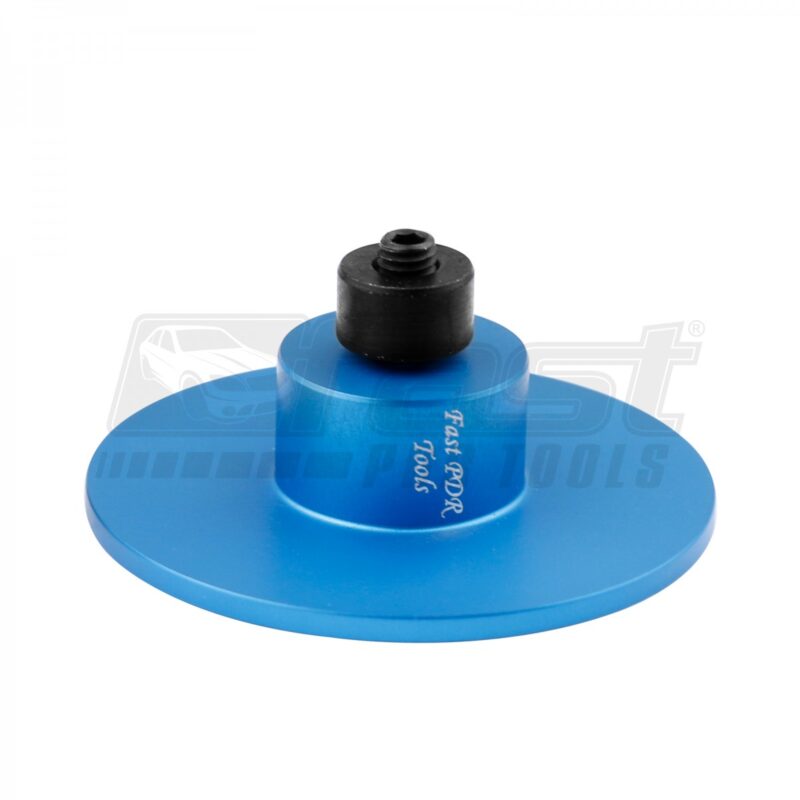 Aluminum suction cup for cold glue  63mm  Blue