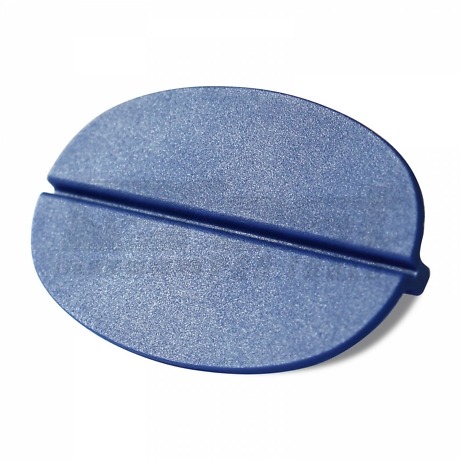 LAKA Oval Crease Tab  64mm Blue