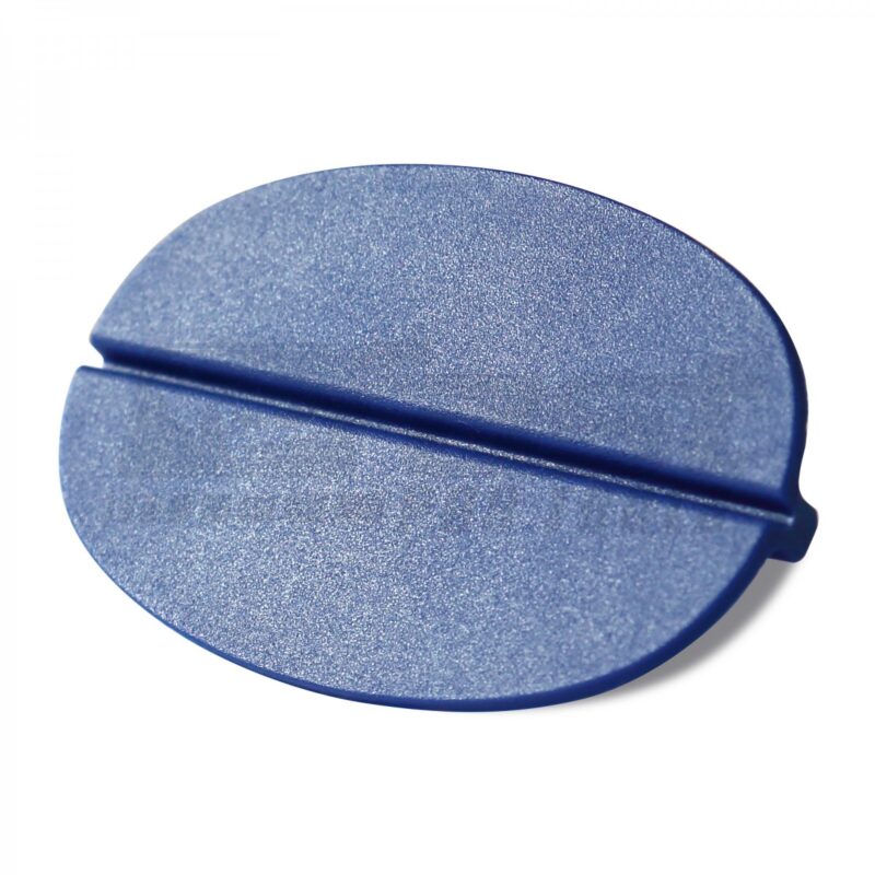 LAKA Oval Crease Tab  64mm Blue