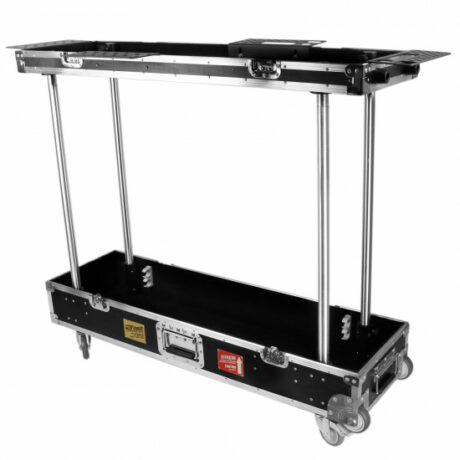 Case Carrinho Preto 32x105 cm