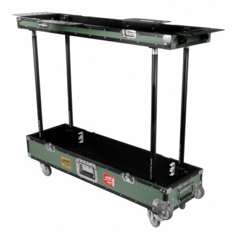 Tool Case and Cart Green/Black 32x105cm