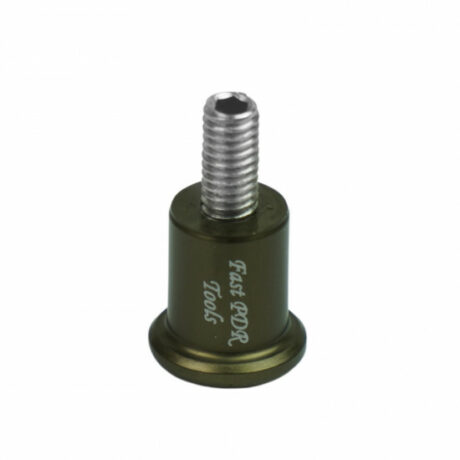 Suction cup de alumínio para cola fria - 16mm - Bronze