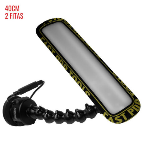 LED Light Slim PRO Light (40 cm) 2 fitas com base magnética bateria