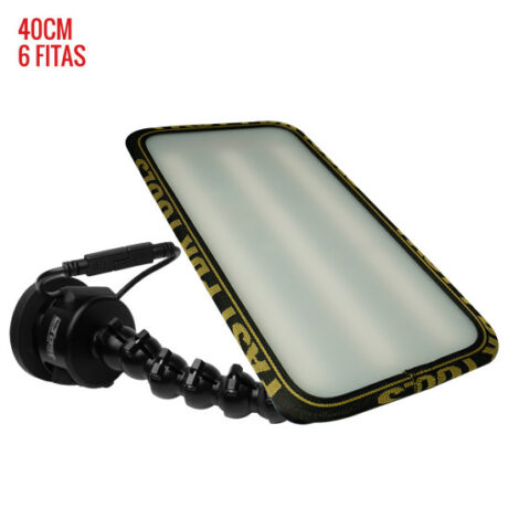 LED Light Street PRO Light (40 cm) 6 fitas com base magnética bateria