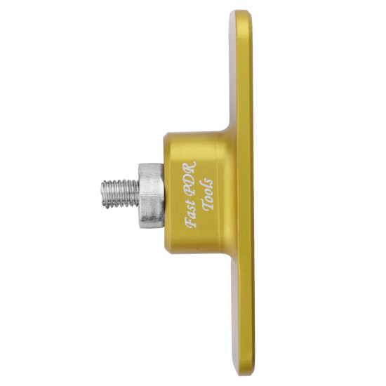 Suction cup de alumínio para cola fria - 75mm - Retangular - Dourada - Image 3