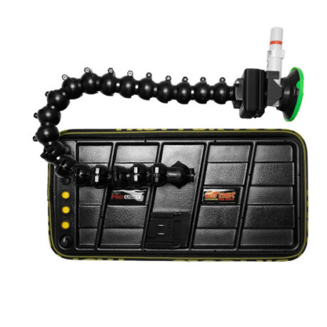 Street PRO Light (40 cm) 6 fitas - suporte embutido Makita 12v com ventosa americana