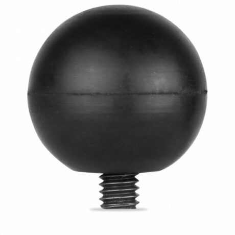 R35BP-R Threaded Bullet Plastic Tip with Round Rubber Snap-On