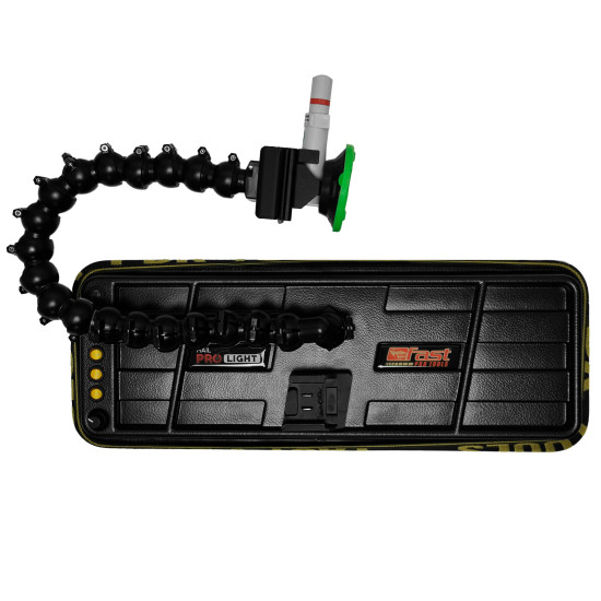 Hail PRO Light 2.0 (50 cm) 6 fitas - suporte embutido Makita 12v com ventosa americana