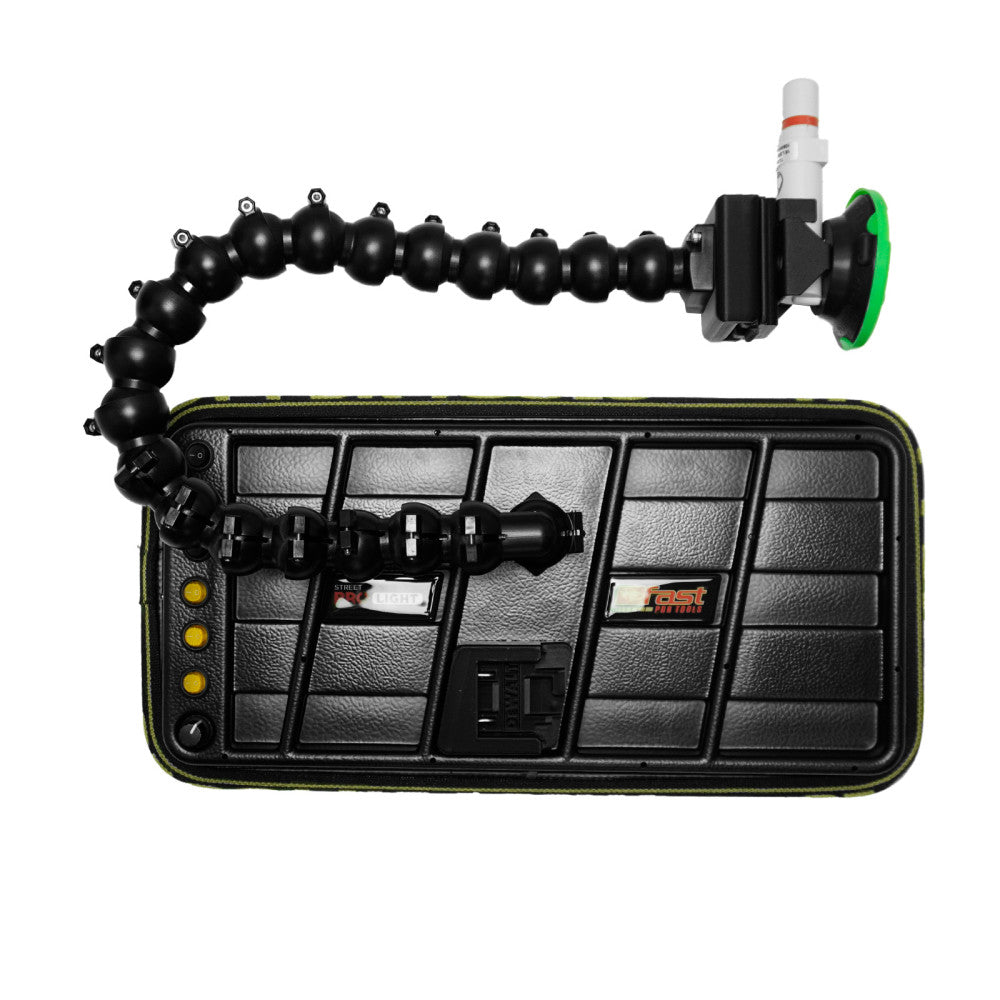 Street PRO Light (40 cm) 6 fitas - suporte embutido Dewalt12v com base magnética - Image 2