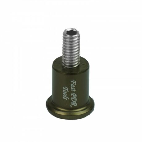 Suction cup de alumínio para cola fria - 16mm - Bronze