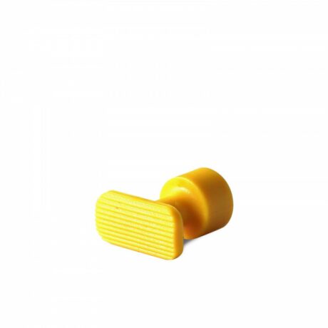 Ventosa Laka retangular amarela - 10x20 mm