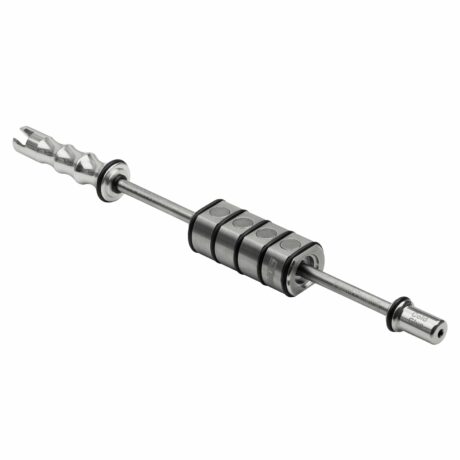 Slide Hammer de aço inox magnética com ponteira para cola fria e quente