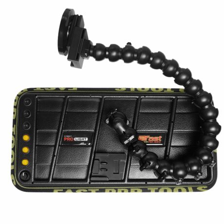 Street PRO Light (40 cm) 6 fitas - suporte embutido Makita 12v com base magnética